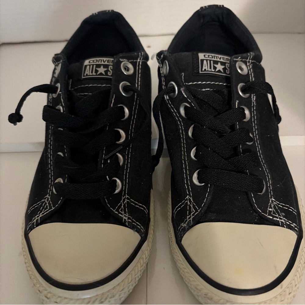 Converse Kids Black and White Sneakers